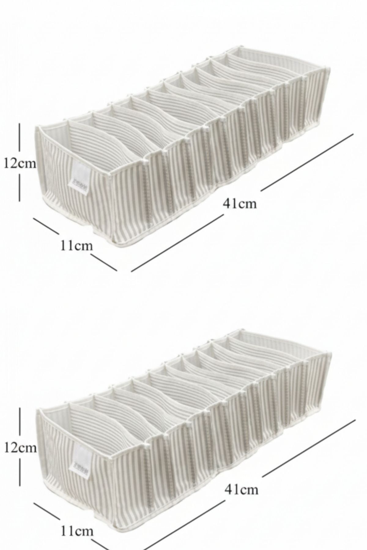 Akordiyon Organizer ( S ) Gri 3