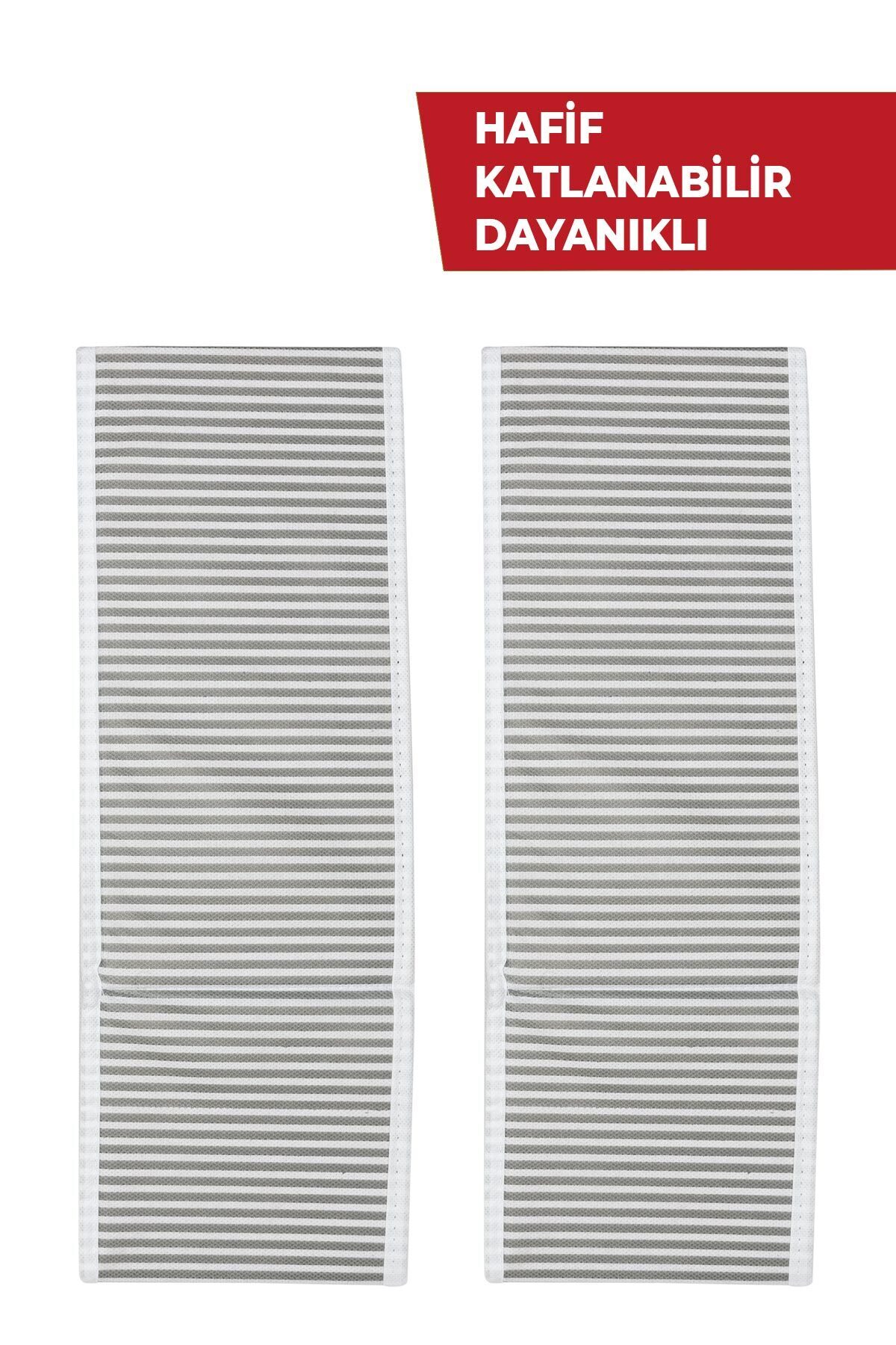 2'li Çekmece Ve Raf Düzenleyici Gri 4