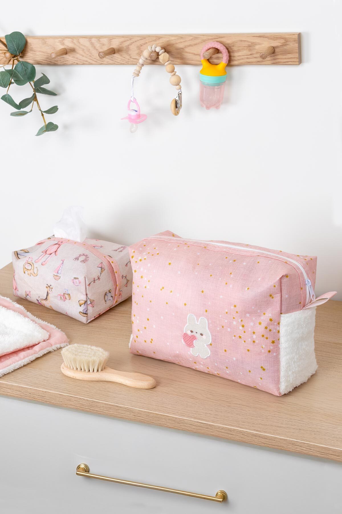 Baby 2 li Çanta İçi Düzenleyici Pembe 7