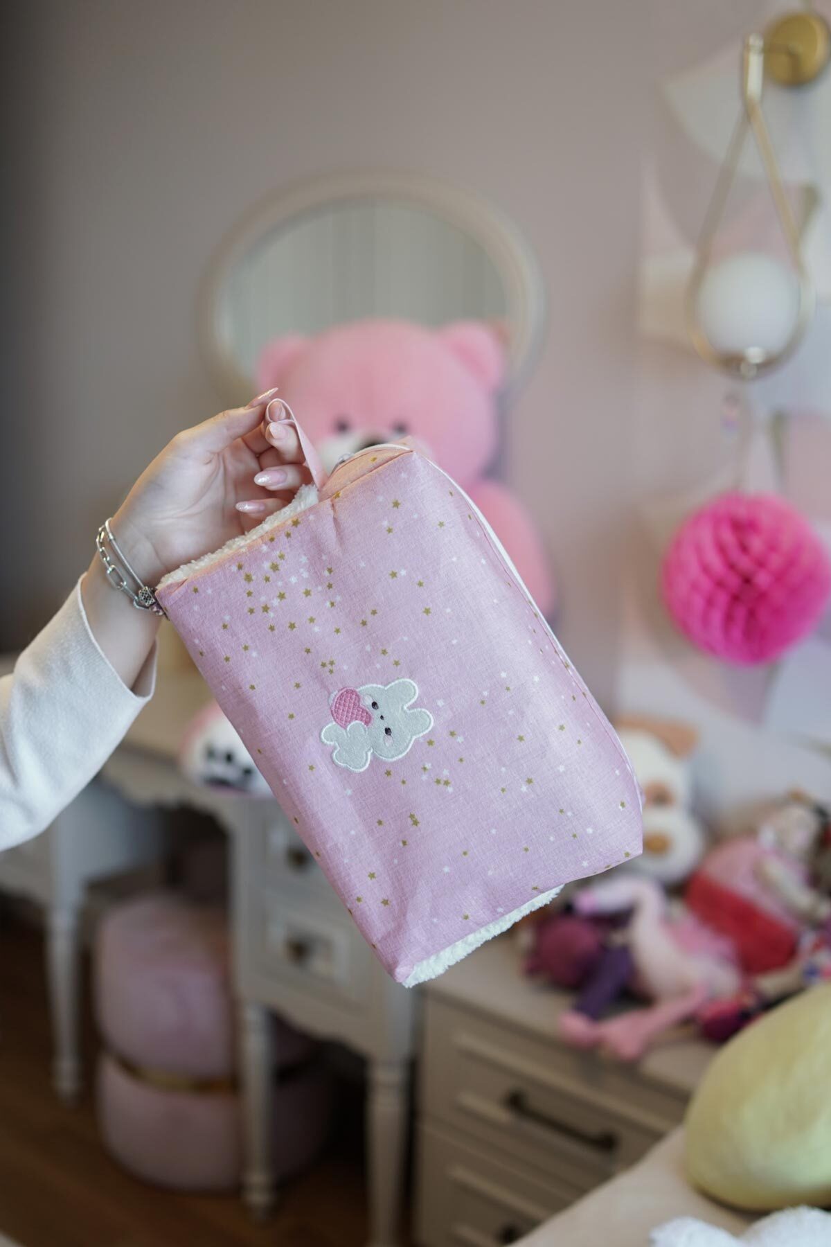 Baby 2 li Çanta İçi Düzenleyici Pembe 3