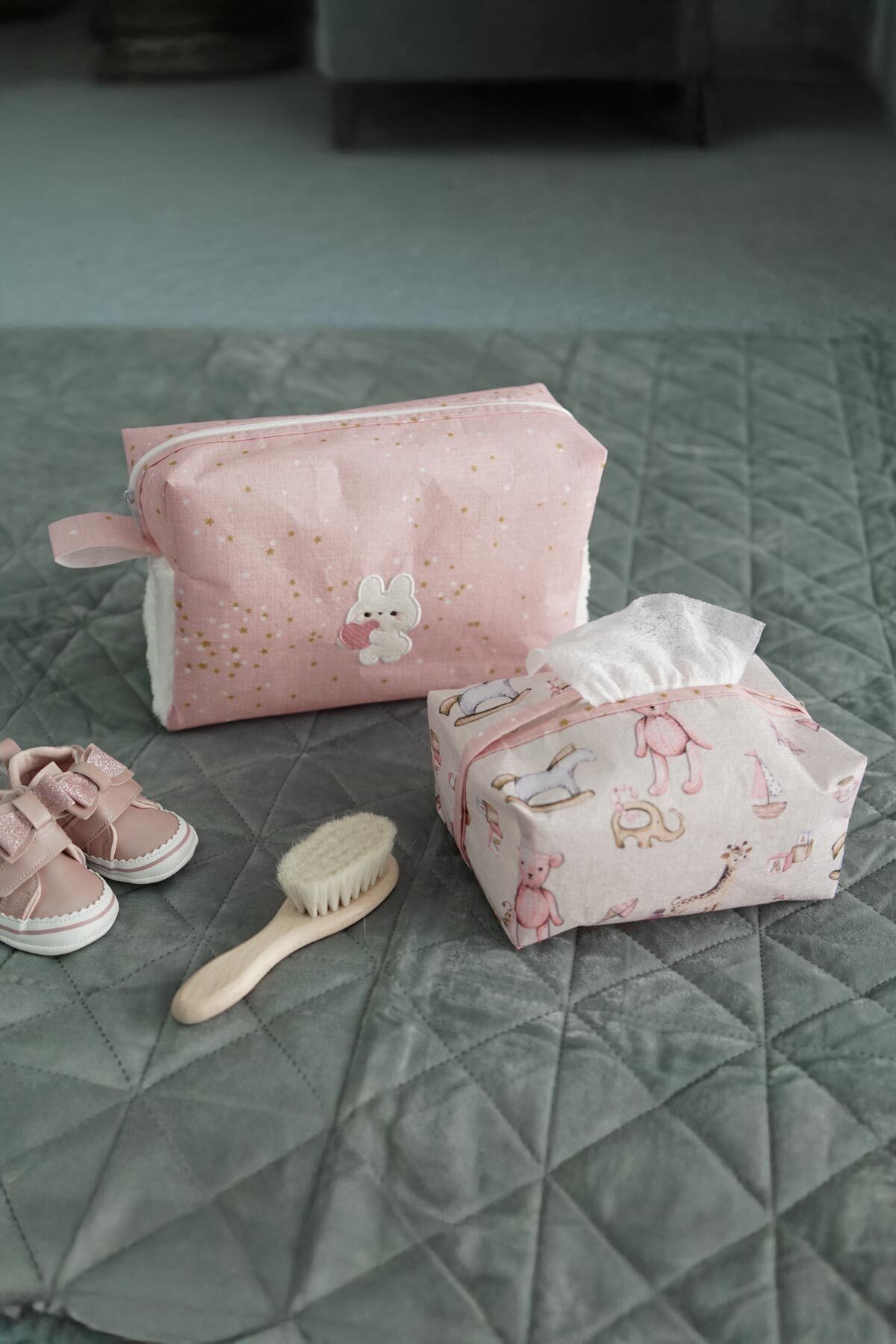 Baby 2 li Çanta İçi Düzenleyici Pembe 5