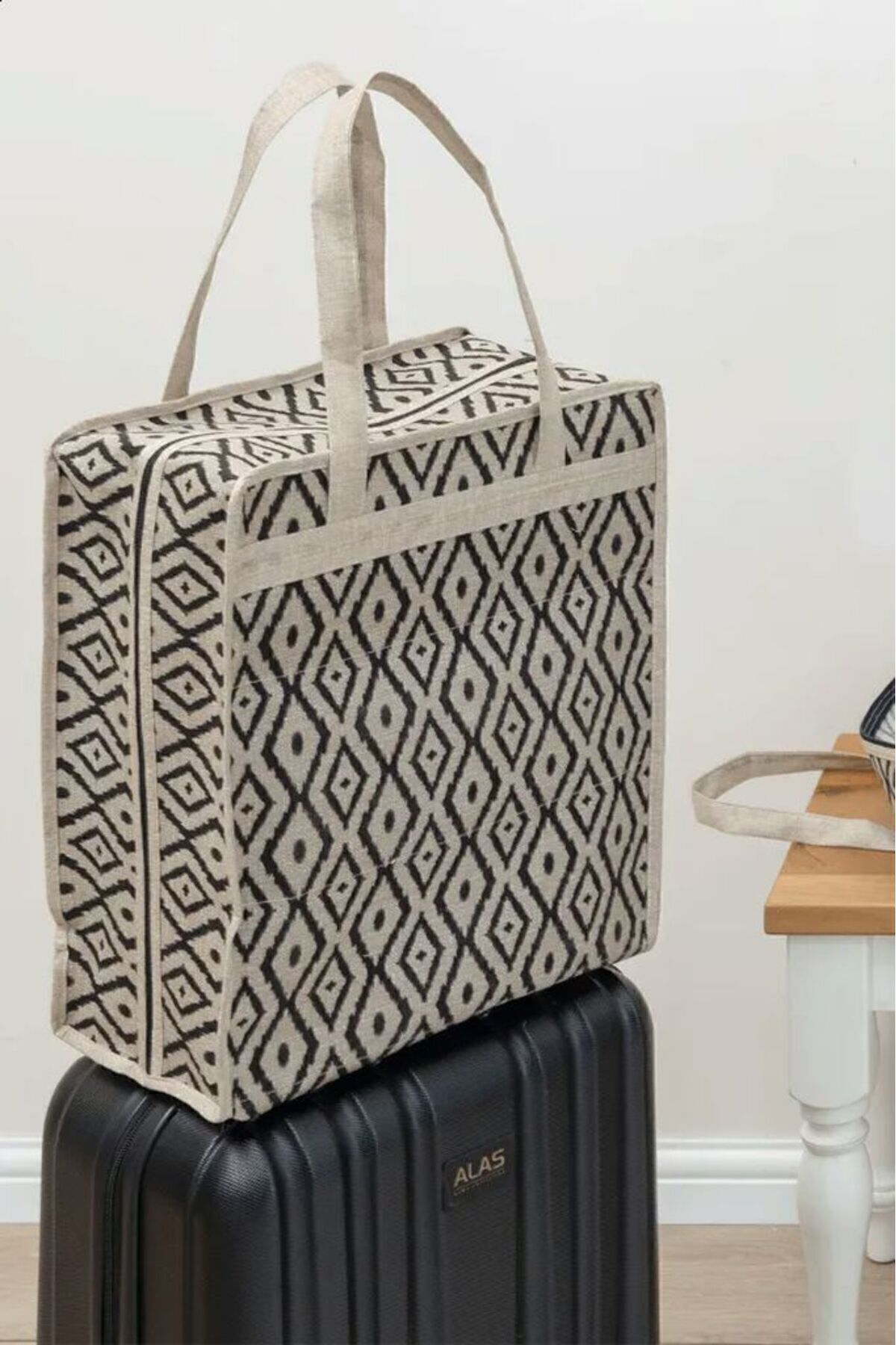 BOHE Ayakkabı Hurcu Seyahat Çantası Düzenleyicisi 35*22*40cm Kahverengi 5