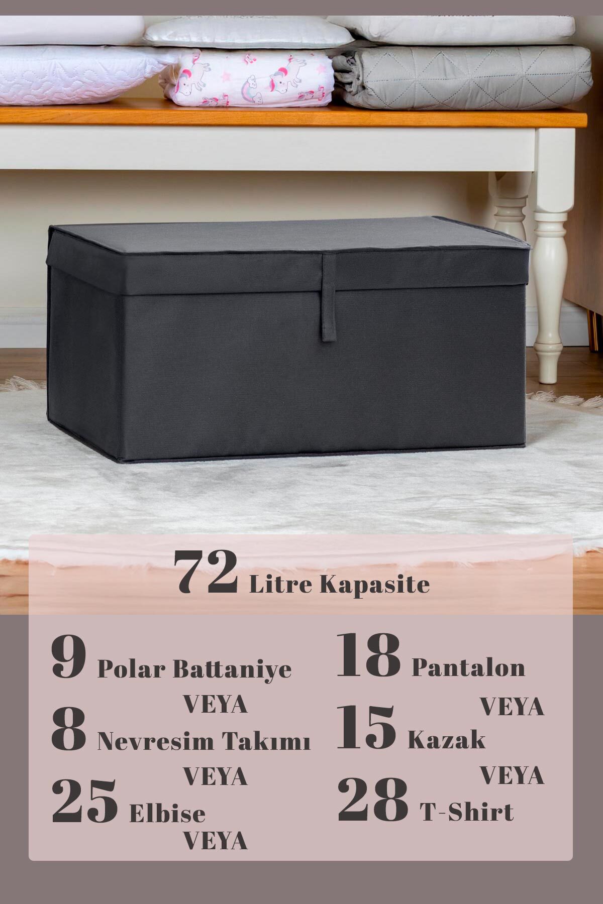 Çok Amaçlı Kutu Mega Lacivert 3