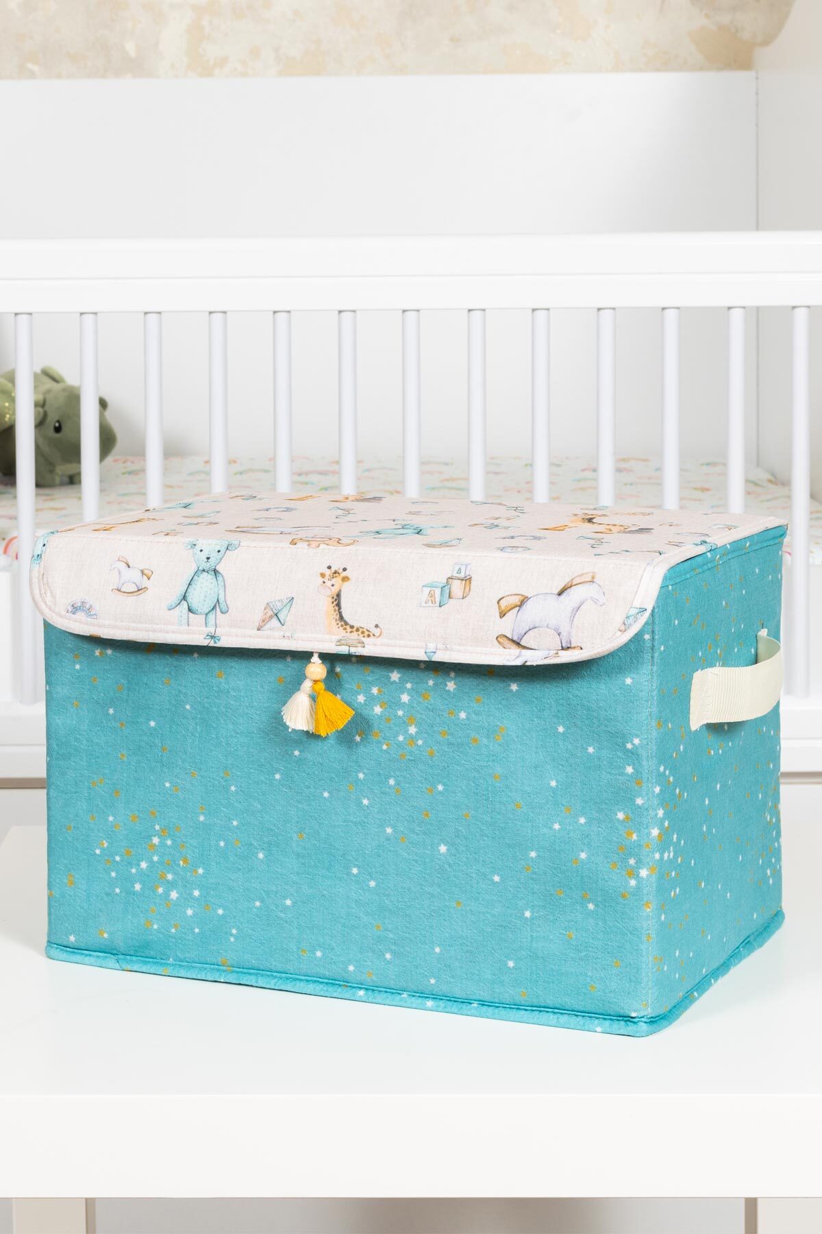 Baby Kapaklı Kutu Mini Mavi 4
