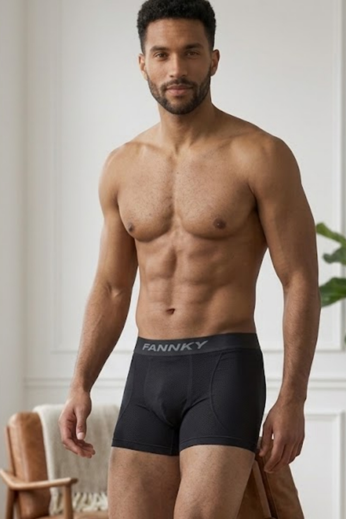 Erkek Rahat Esnek Seamless 2 Li Boxer Çok Renkli 7