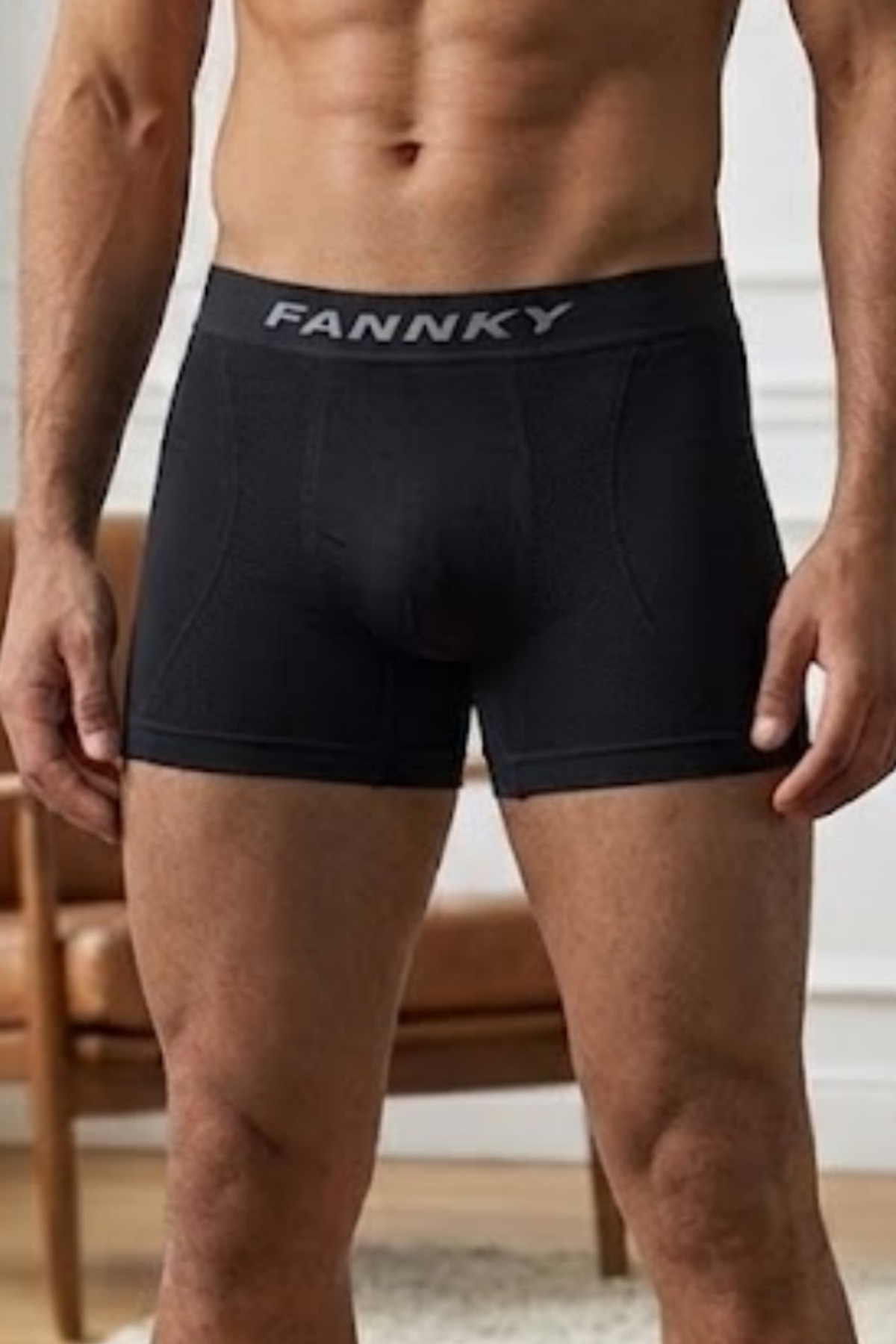 Erkek Rahat Esnek Seamless 2 Li Boxer Çok Renkli 6