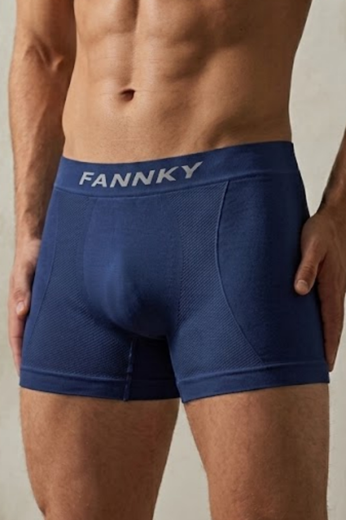 Erkek Casual Comfort Günlük 3 Lü Boxer Ten 7