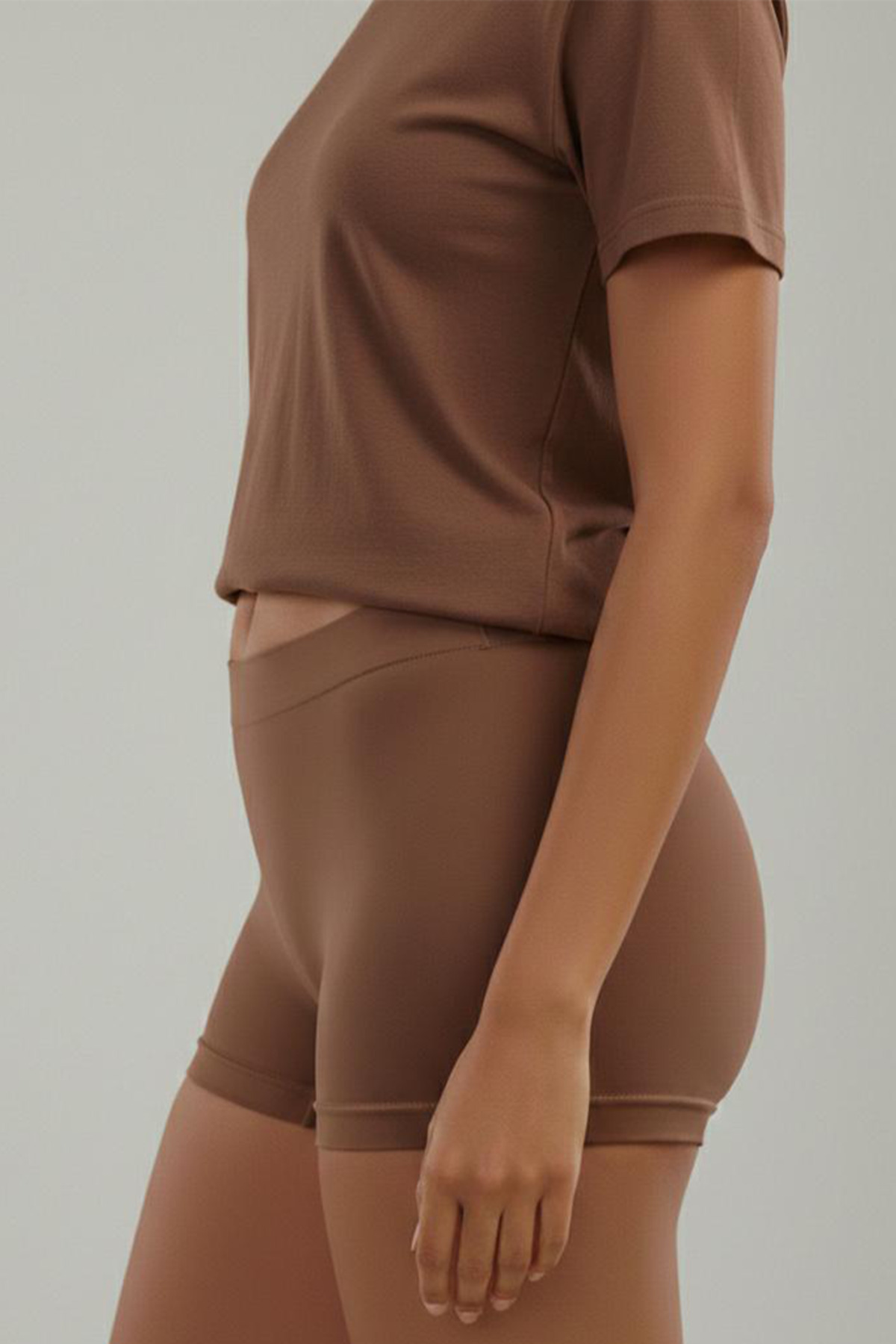 Toparlayıcı İz Yapmayan Seamless Örme BOXER 2001 Kahverengi 3