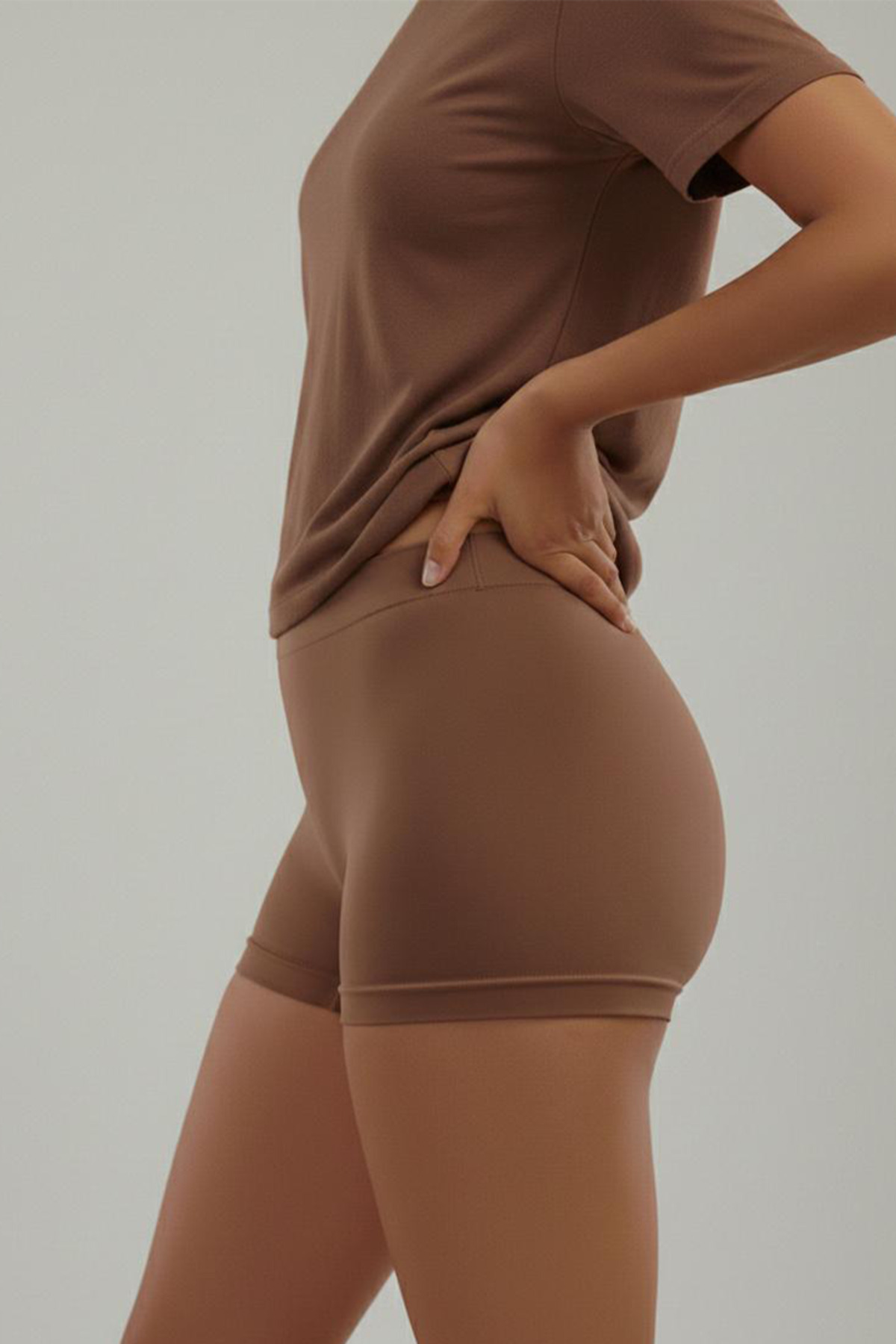 Toparlayıcı İz Yapmayan Seamless Örme BOXER 2001 Kahverengi 5