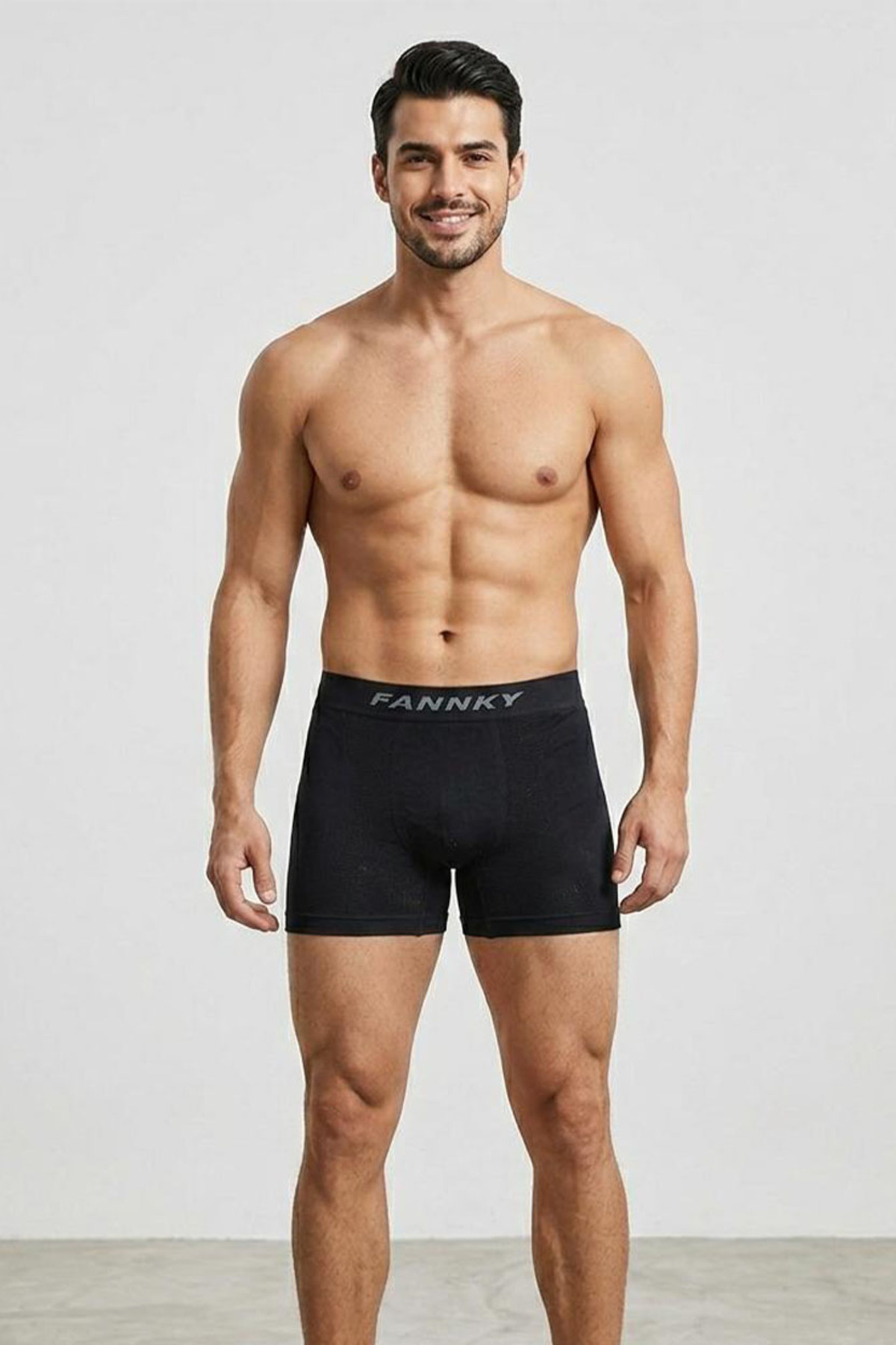 DİKİŞSİZ NEFES ALABİLEN RAHAT BOL KESİM ERKEK BOXER 2014 Siyah 4