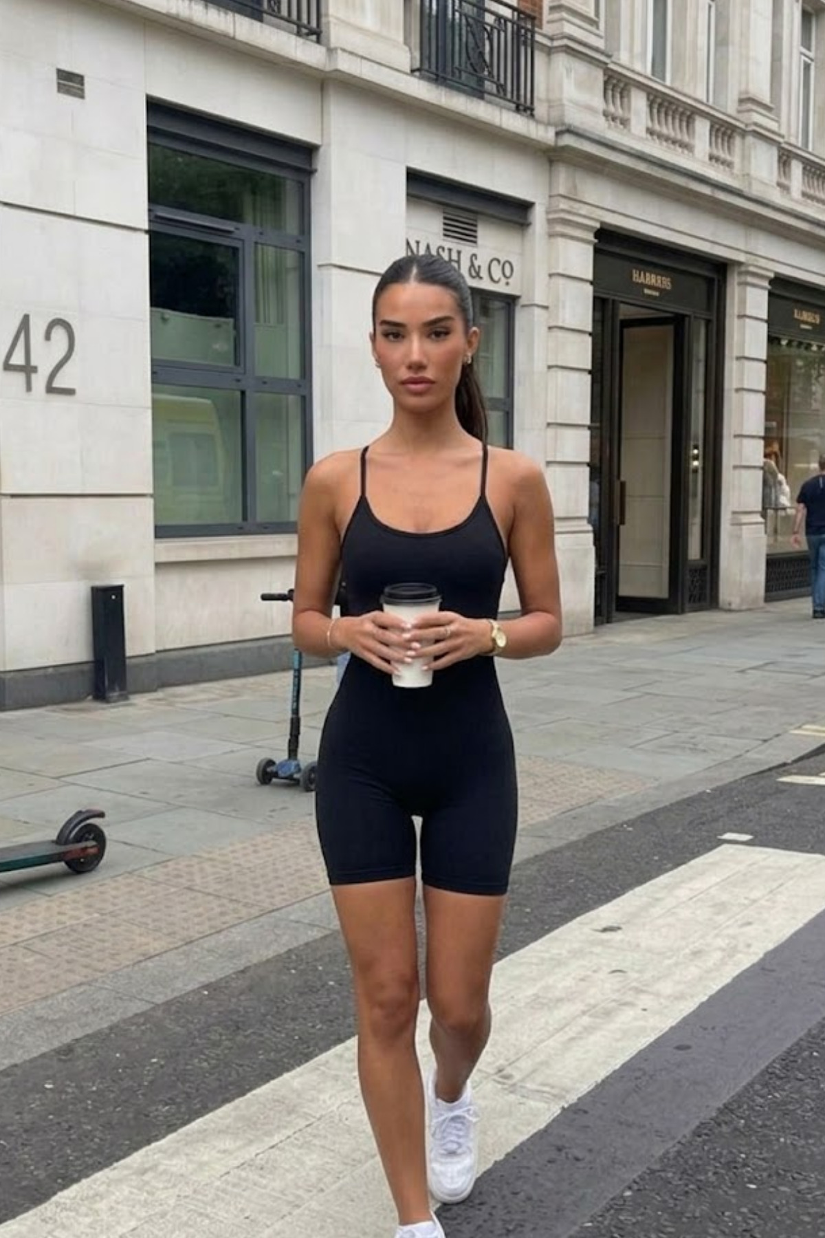 Kadın Sıkılaştırıcı SİYAH Casual Esnek Body 5