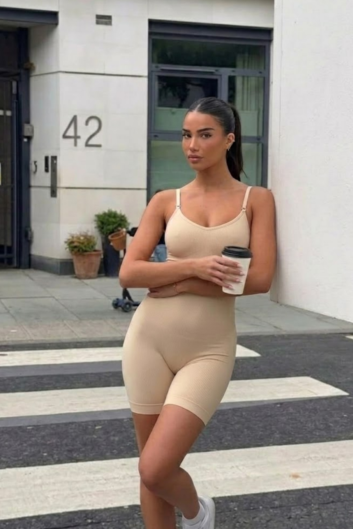 Kadın Sıkılaştırıcı Ten Casual Esnek Body 3