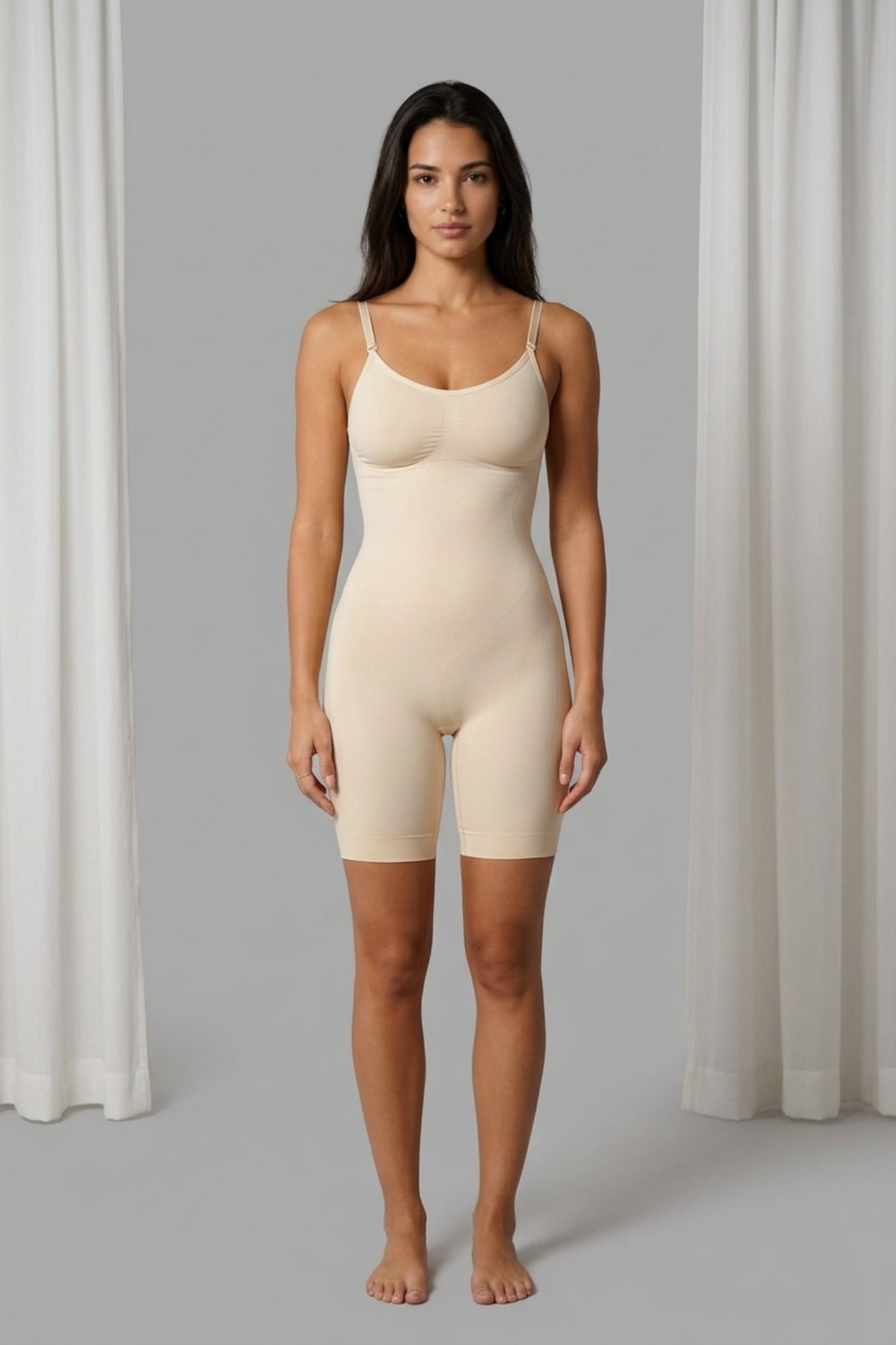 Kadın Bel & Basen Toparlayıcı Ten Dar Body 5