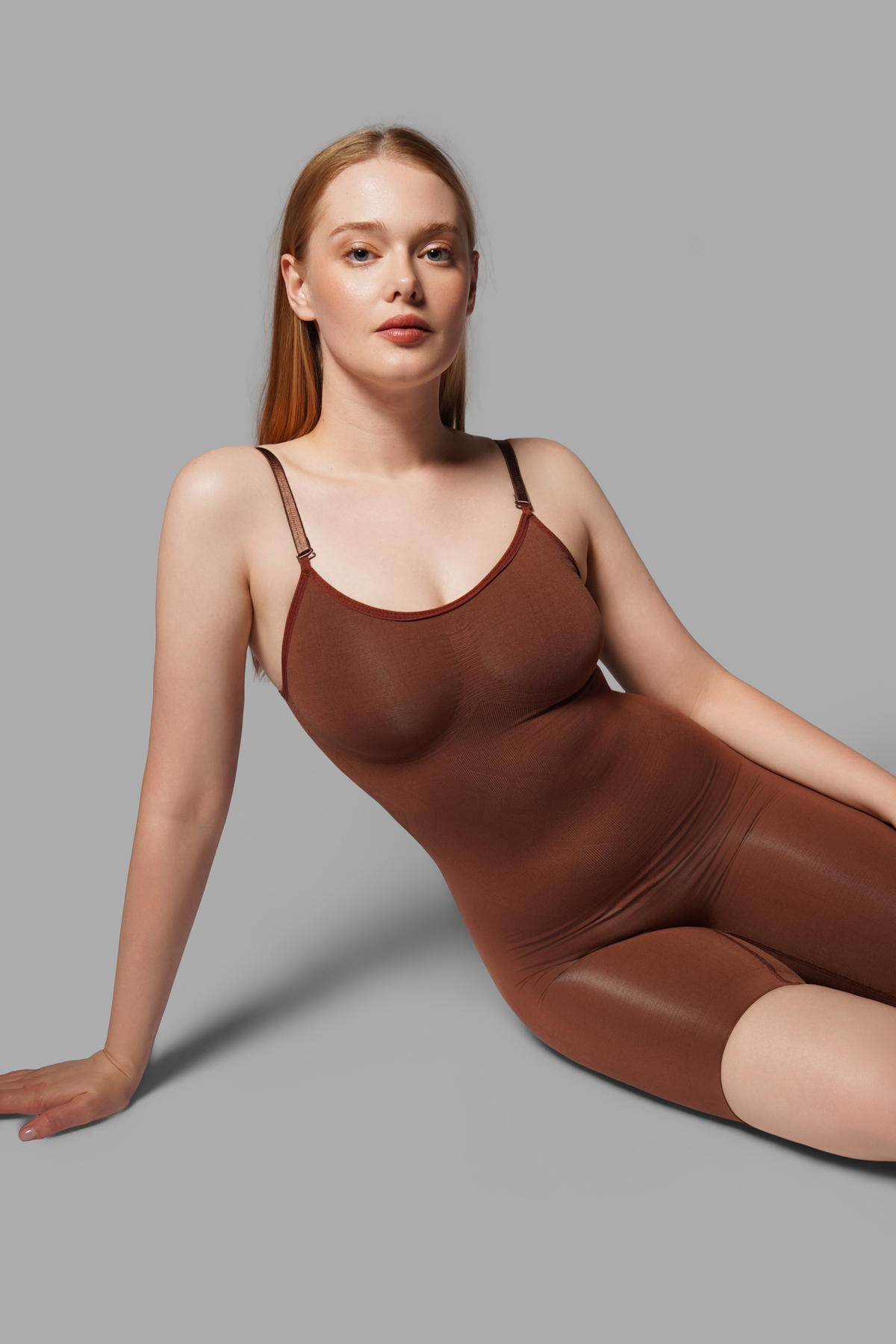 TAM BOY TÜM VÜCUT KORSESİ SEAMLESS 9050 Kahverengi 5