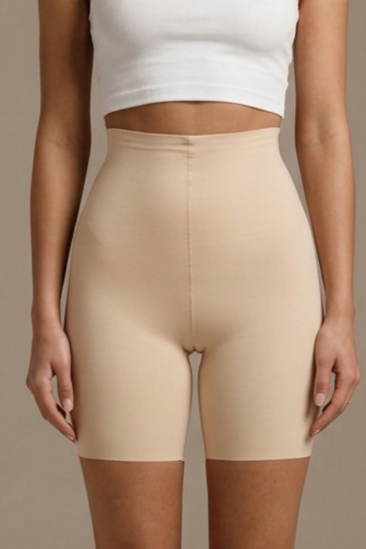 Kadın Sıkılaştırıcı Kumaş Boxer Kalıp Ten Korse 6