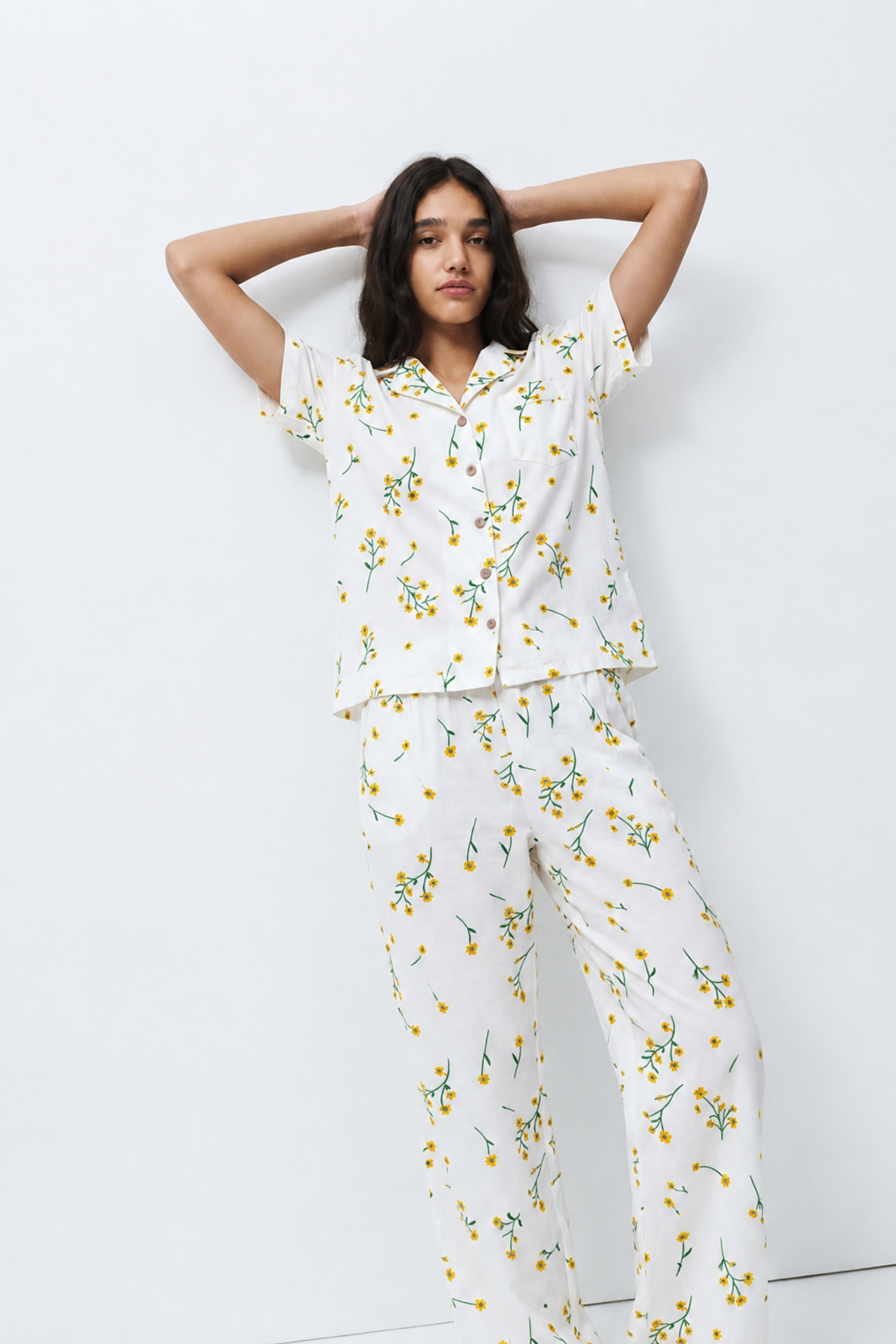 Standart Boy Elastanlı Çok Renkli Pijama Takımı 4