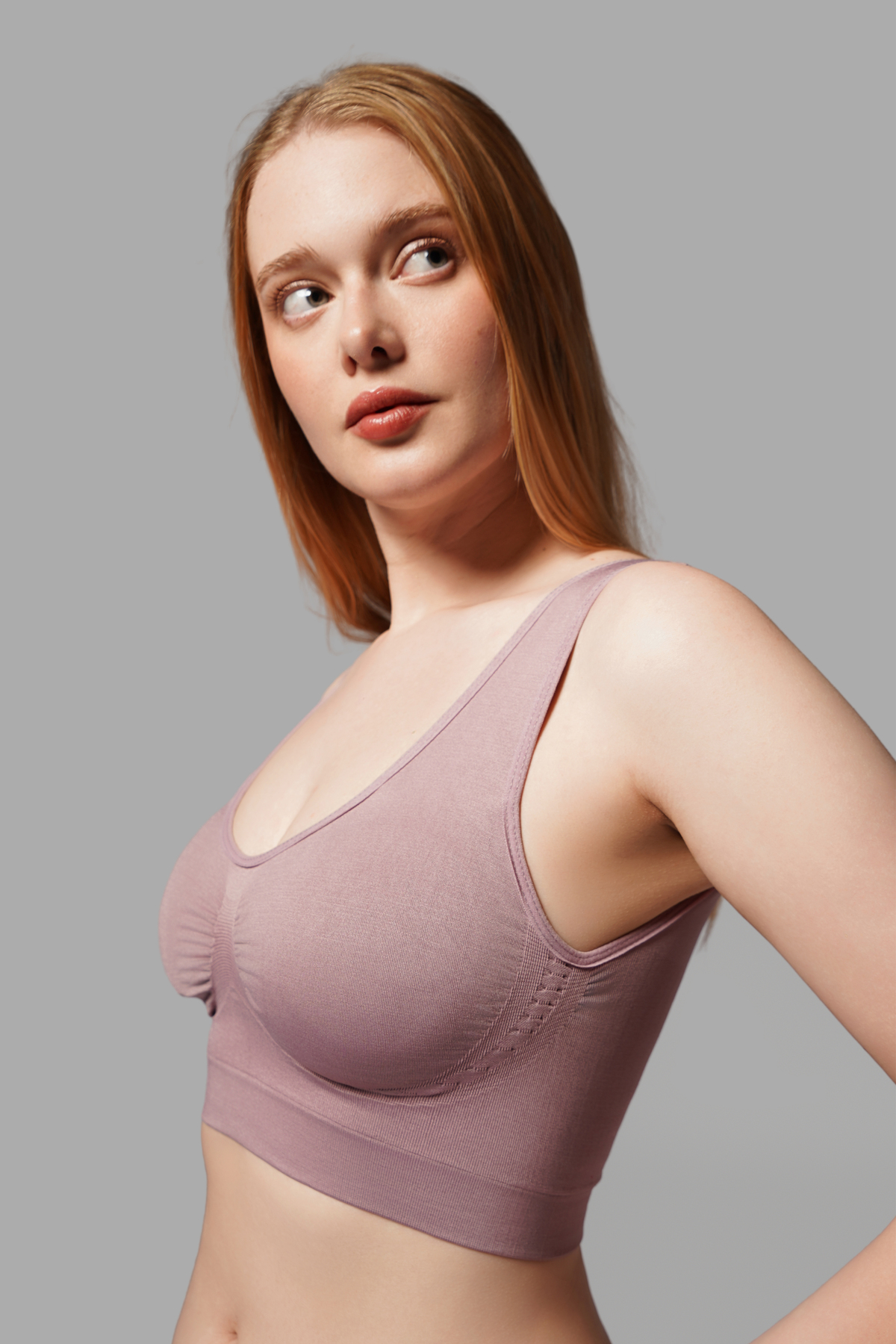 toparlayıcı balensiz pedli büstiyer 5040 Gül Kurusu 5
